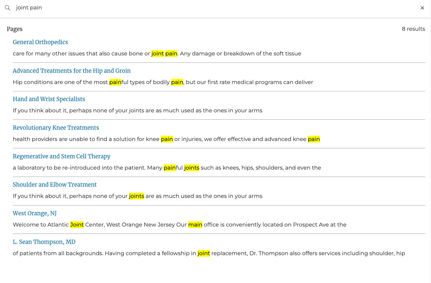 Algolia Search