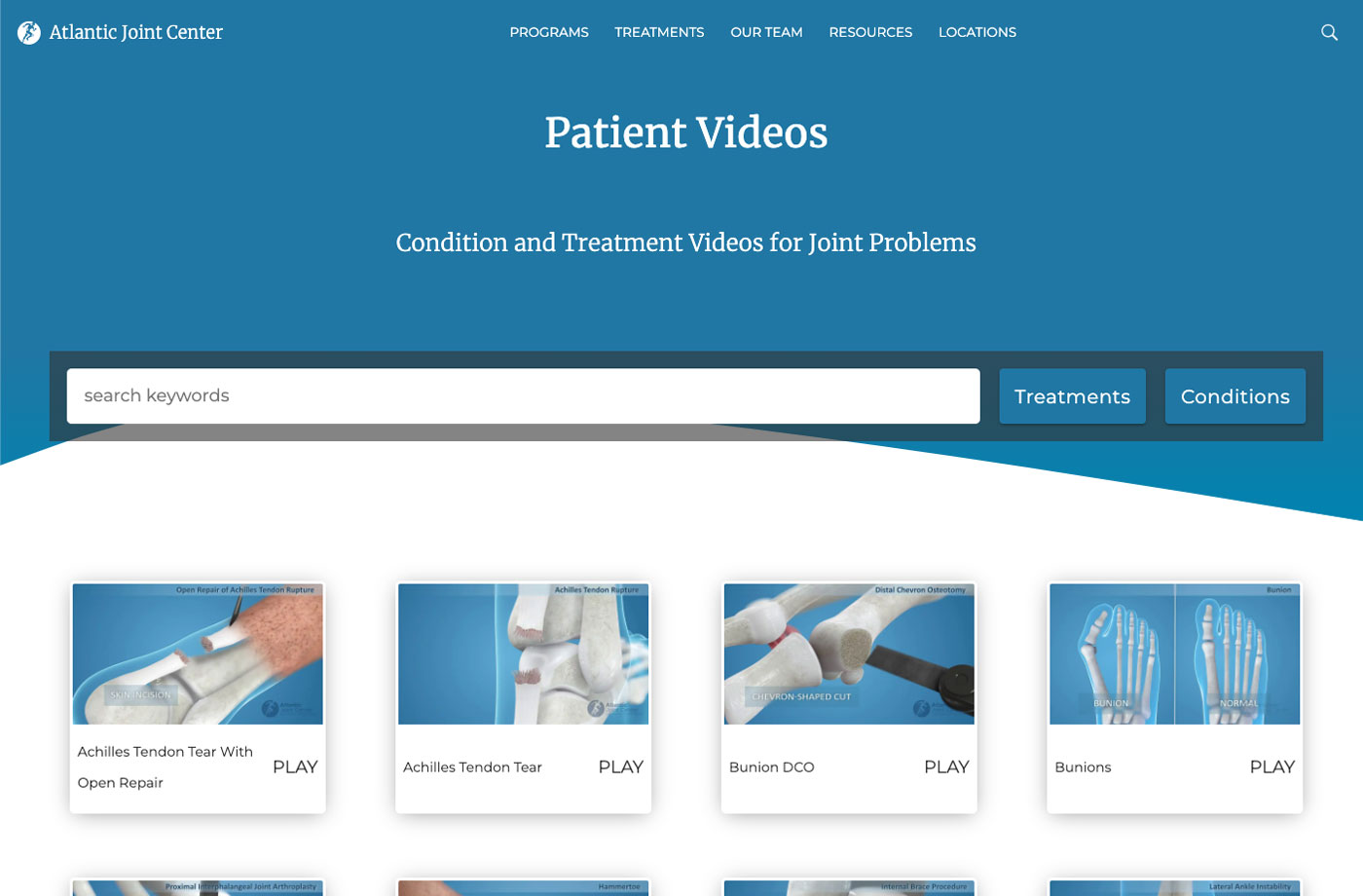 Joint Pain Animation Videos